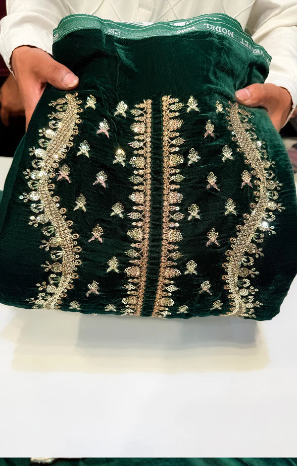 BATIK VELVET 03 GREEN