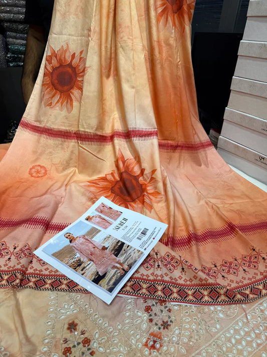 NUREH 152 LINEN 3PC PEACH
