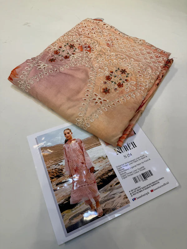 NUREH 152 LINEN 3PC PEACH
