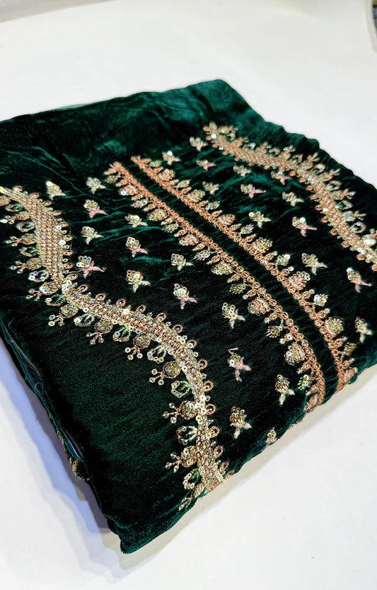 BATIK VELVET 03 GREEN