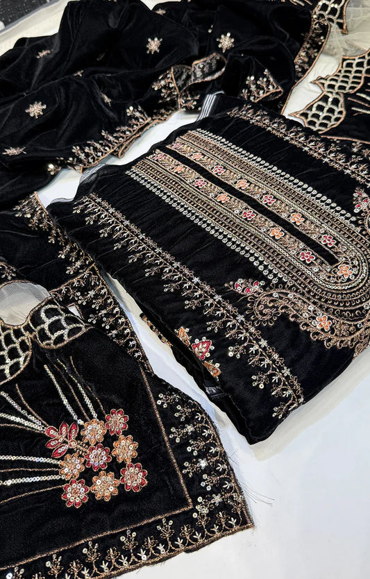 MARIA.B VELVET 01 BLACK